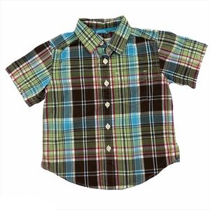 The Children’s Place Boys Plaid Button-Up Top